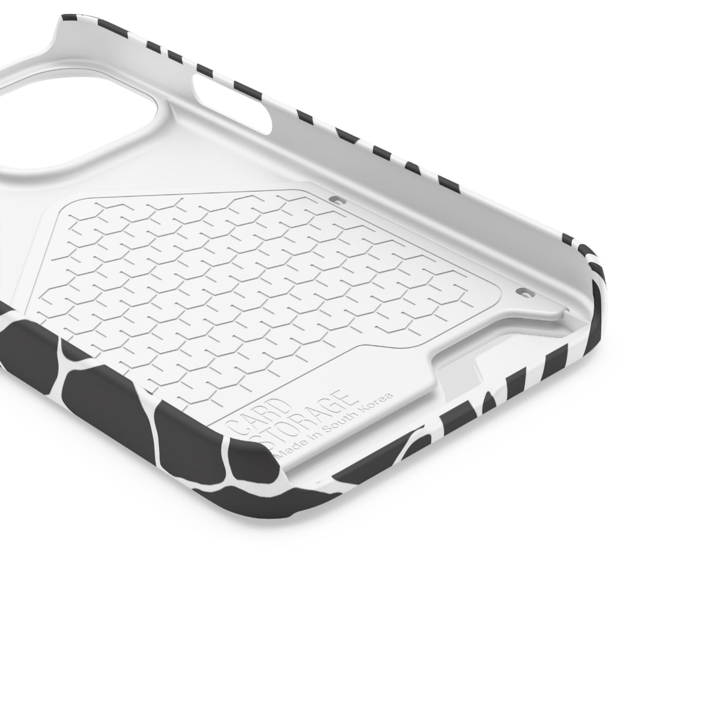 Animal Print Phone Case — Zebra & Giraffe Edition with Card Holder — Slim, Stylish, MagSafe