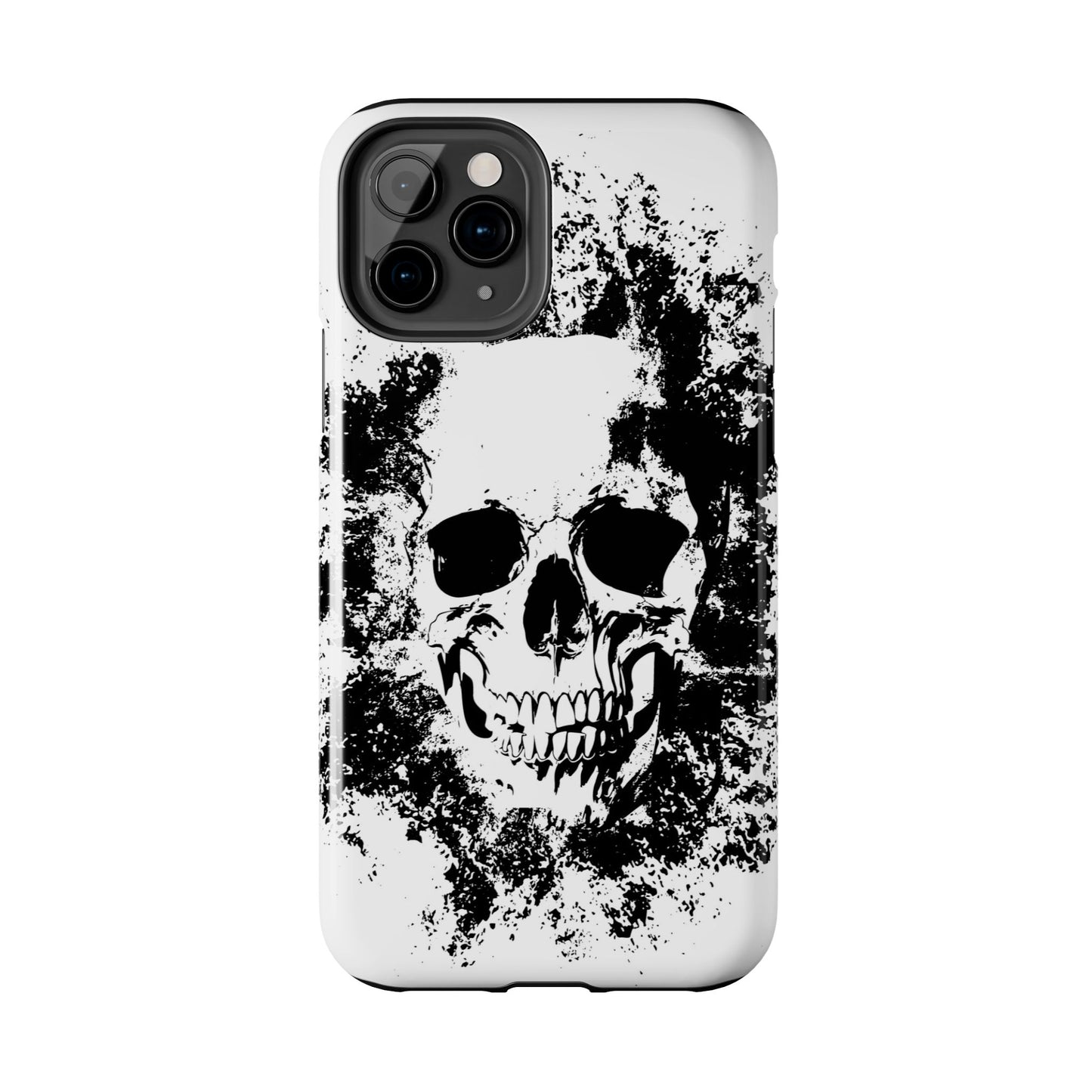 Ink Skull IPhone Case — MagSafe Compatible Protective Cover
