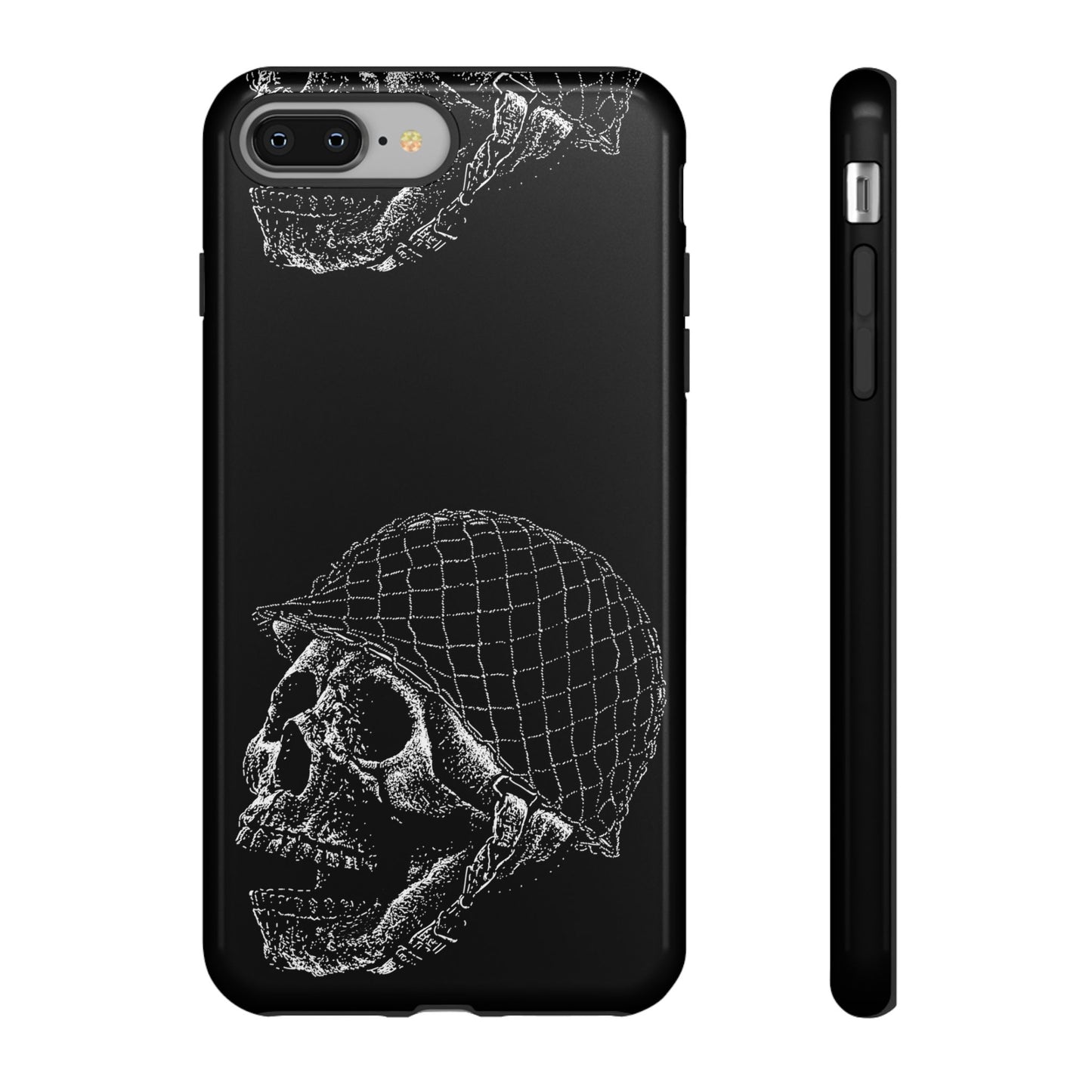 Skull Soldier Phone Case — Military Helmet Skull Tough Case