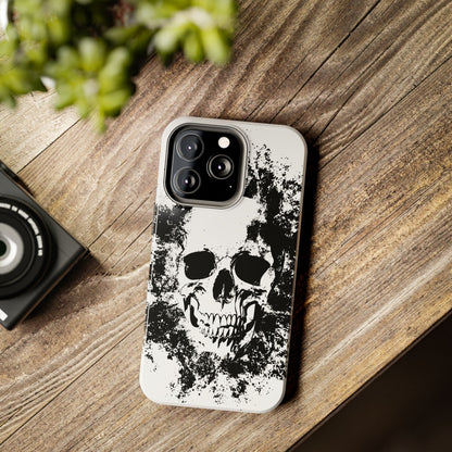 Ink Skull IPhone Case — MagSafe Compatible Protective Cover
