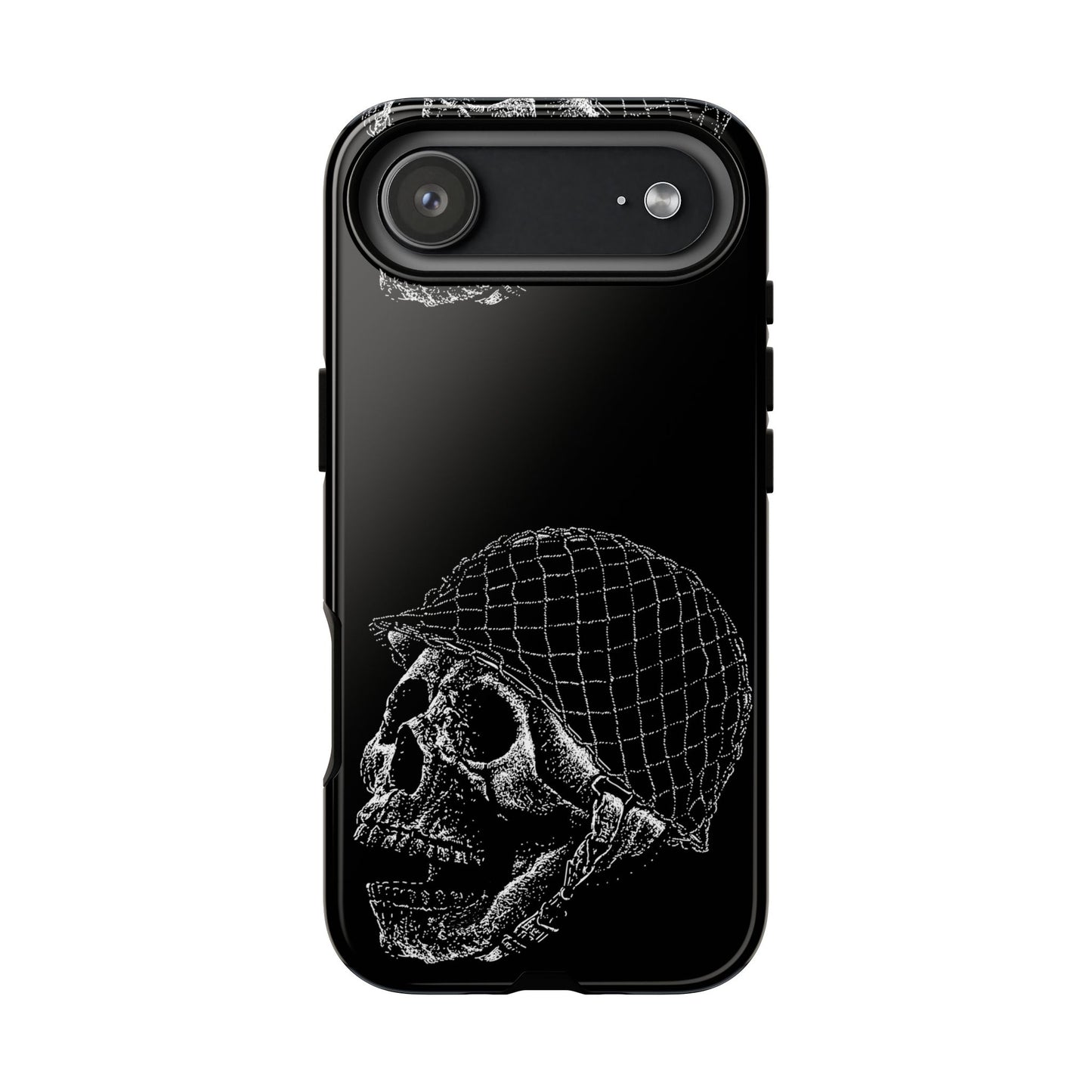 Skull Soldier Phone Case — Military Helmet Skull Tough Case