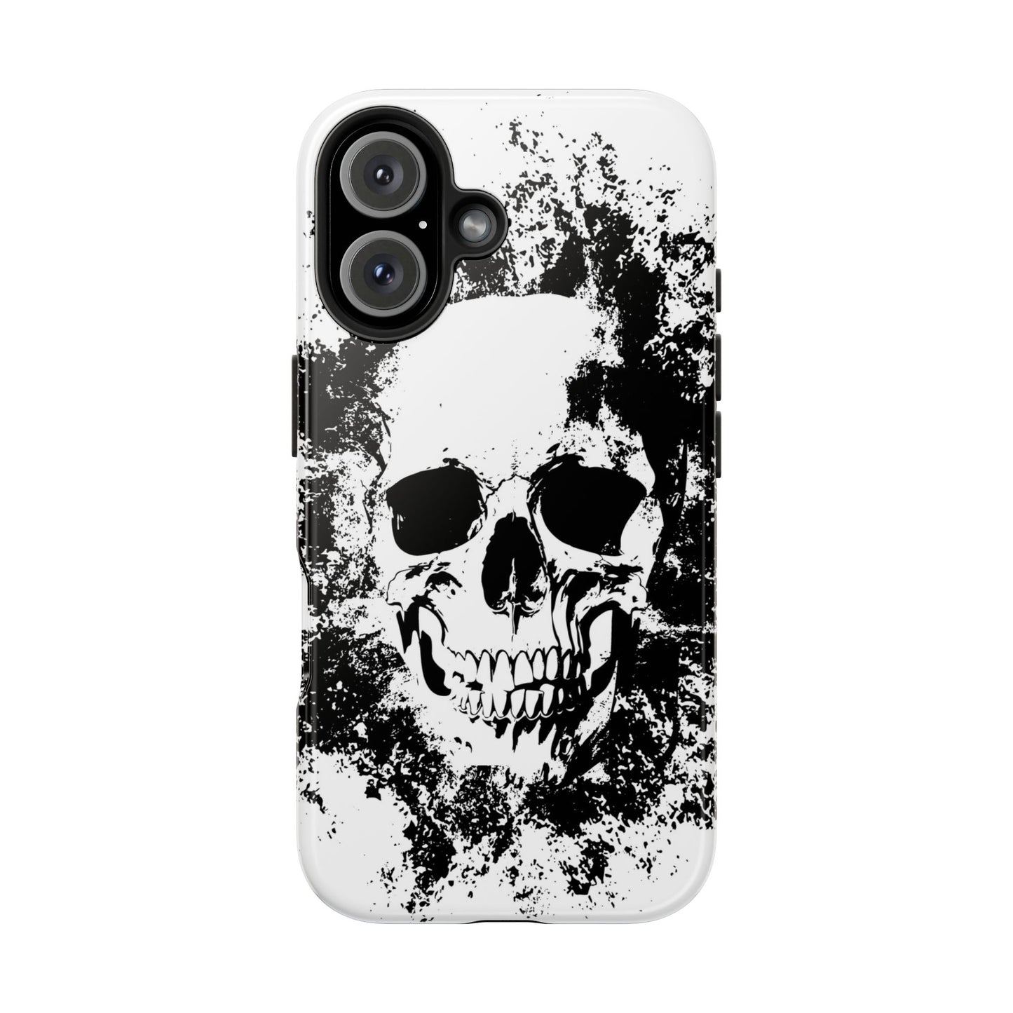 Ink Skull IPhone Case — MagSafe Compatible Protective Cover