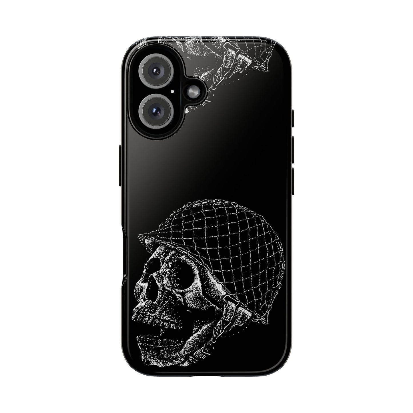 Skull Soldier Phone Case — Military Helmet Skull Tough Case