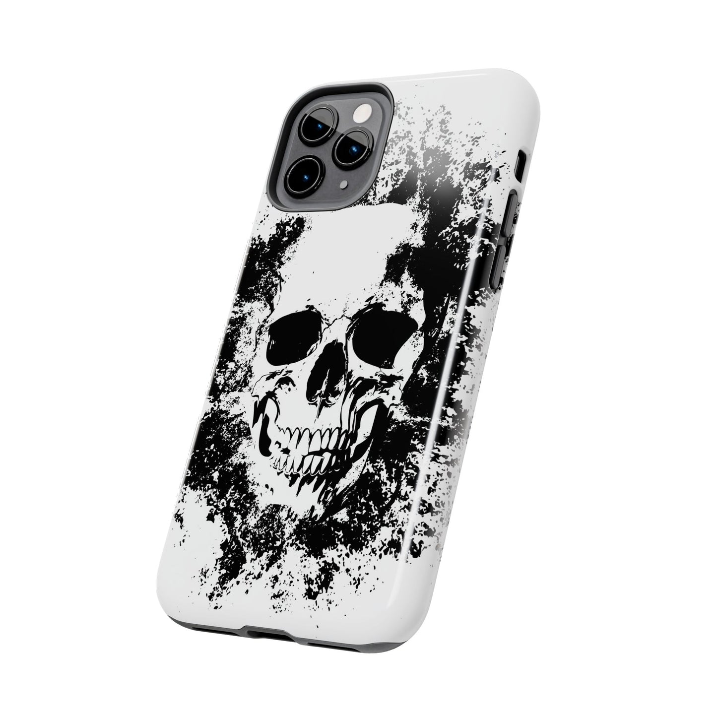 Ink Skull IPhone Case — MagSafe Compatible Protective Cover