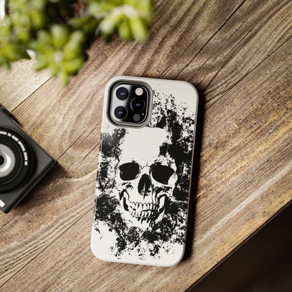Ink Skull IPhone Case — MagSafe Compatible Protective Cover