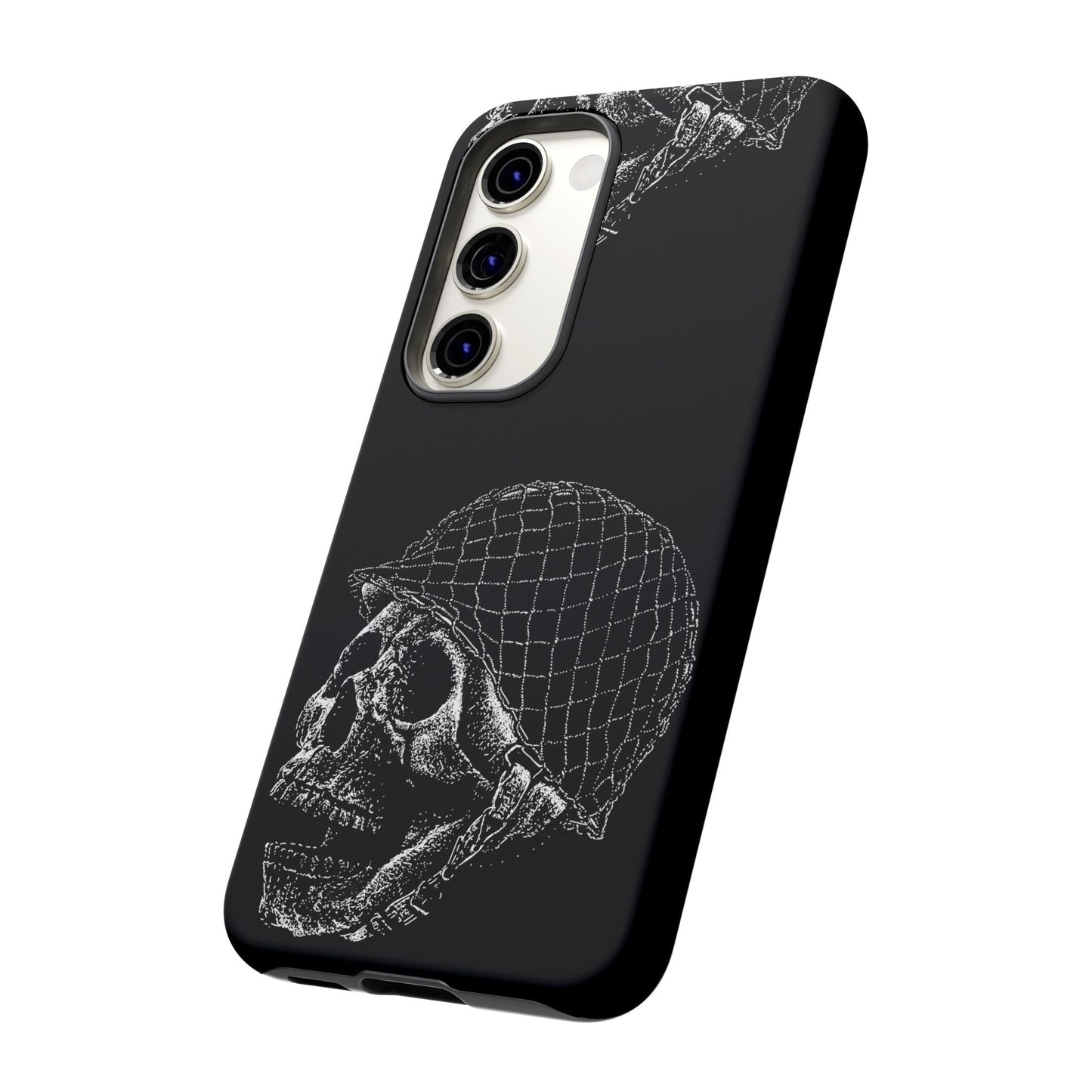 Skull Soldier Phone Case — Military Helmet Skull Tough Case