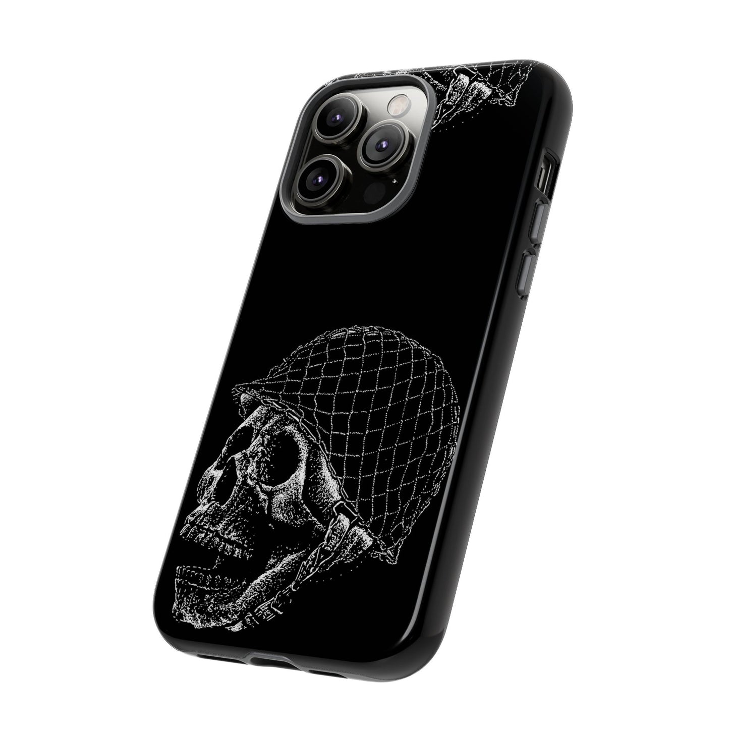 Skull Soldier Phone Case — Military Helmet Skull Tough Case