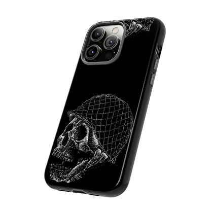 Skull Soldier Phone Case — Military Helmet Skull Tough Case
