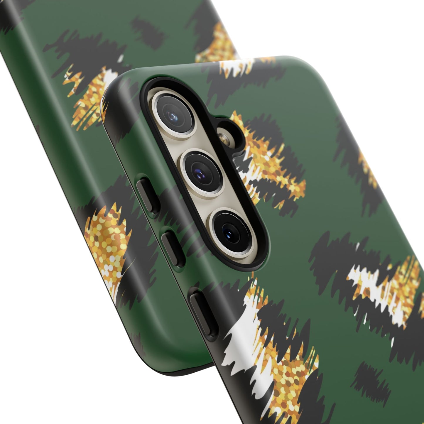 Green Leopard Print Phone Case – Tough Protective iPhone Cover