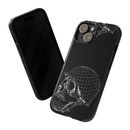 Skull Soldier Phone Case — Military Helmet Skull Tough Case