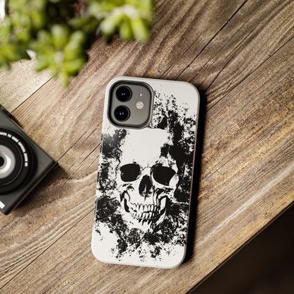 Ink Skull IPhone Case — MagSafe Compatible Protective Cover