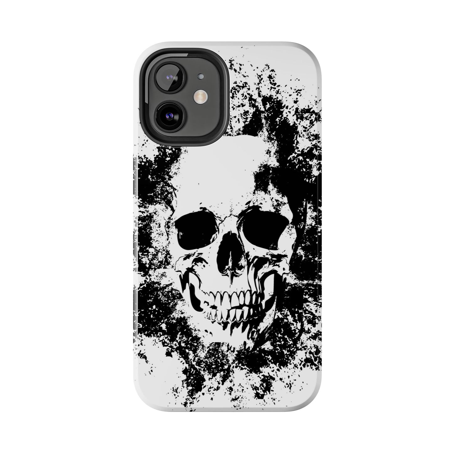 Ink Skull IPhone Case — MagSafe Compatible Protective Cover