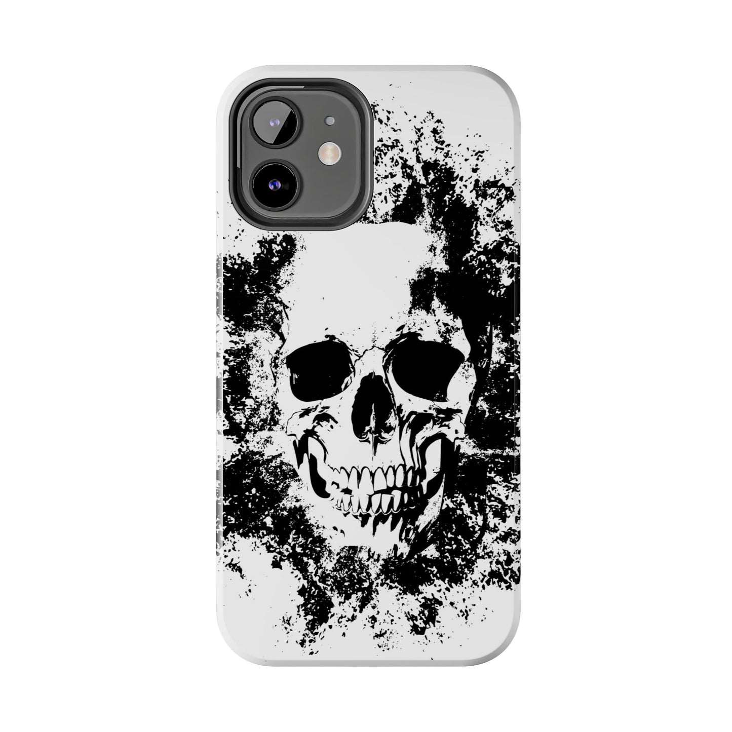 Ink Skull IPhone Case — MagSafe Compatible Protective Cover