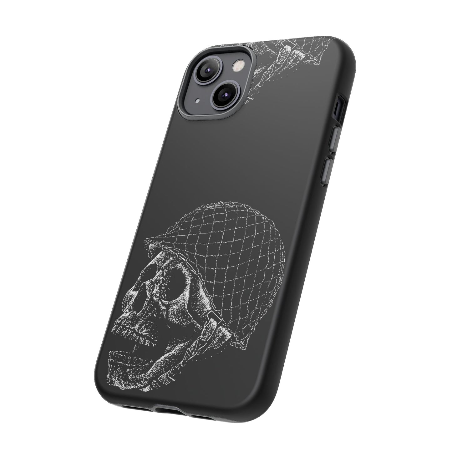 Skull Soldier Phone Case — Military Helmet Skull Tough Case