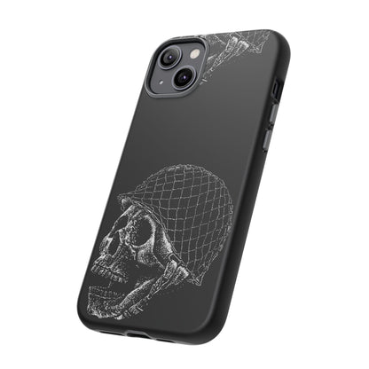 Skull Soldier Phone Case — Military Helmet Skull Tough Case