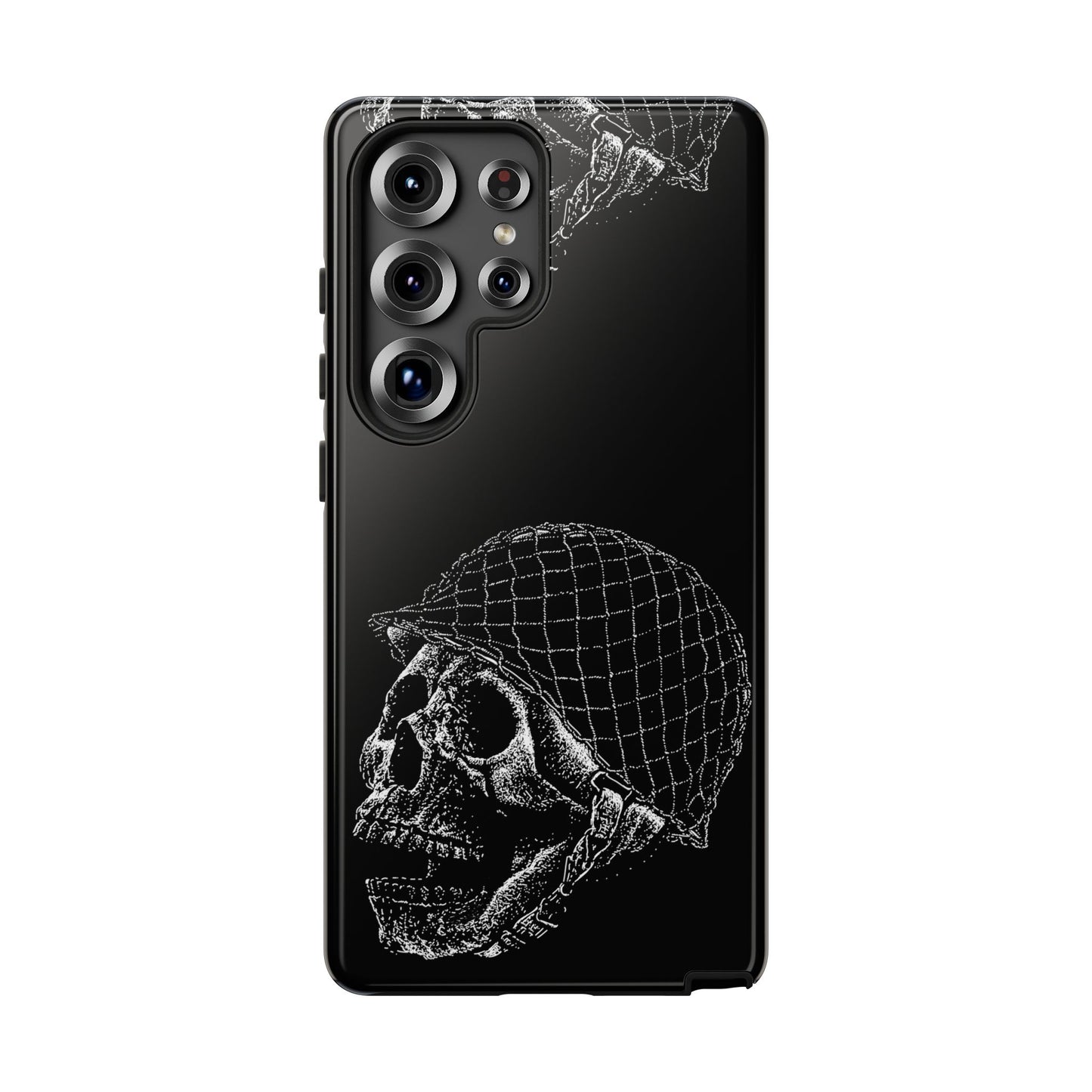 Skull Soldier Phone Case — Military Helmet Skull Tough Case