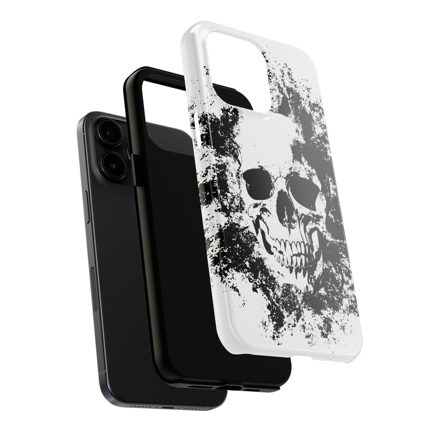 Ink Skull IPhone Case — MagSafe Compatible Protective Cover