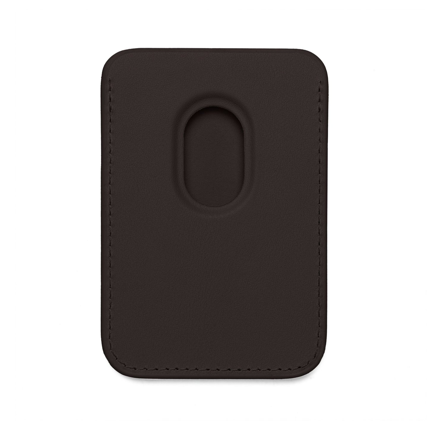 MagSafe Vegan Wallet — Neutral Earthy Animal Print Card Holder