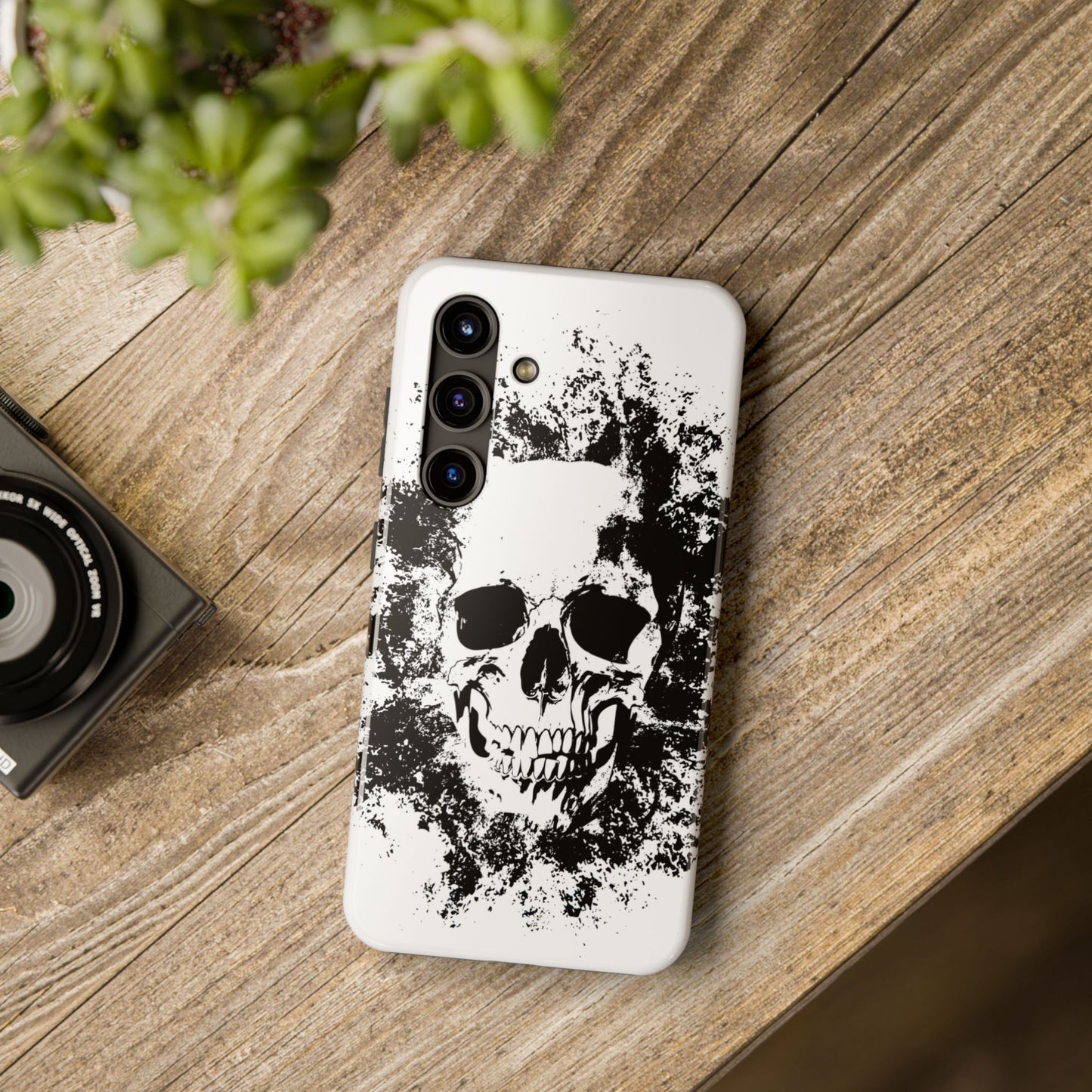 Ink Skull IPhone Case — MagSafe Compatible Protective Cover