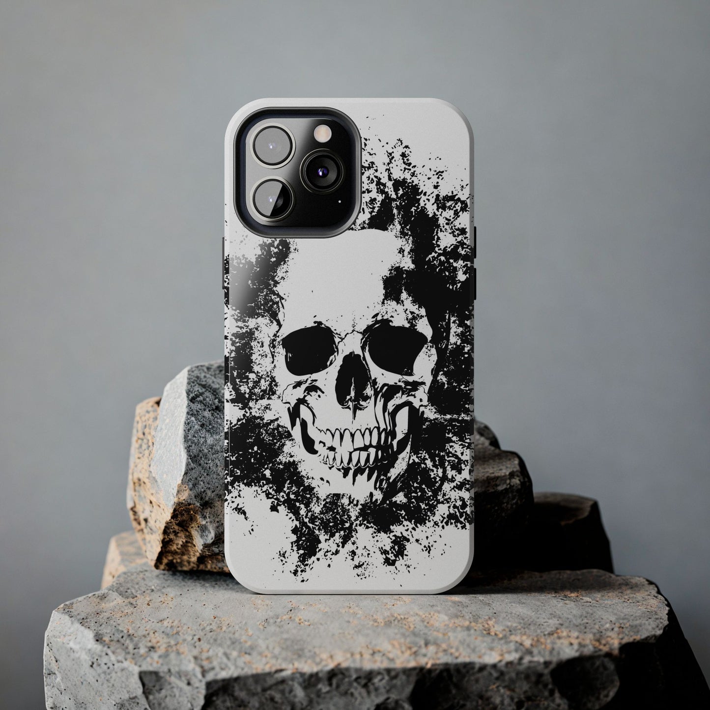 Ink Skull IPhone Case — MagSafe Compatible Protective Cover