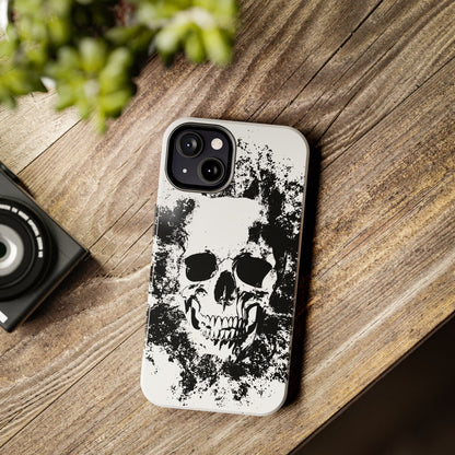 Ink Skull IPhone Case — MagSafe Compatible Protective Cover
