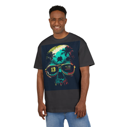 Skull Sunglasses Tee — "Walk Into The Wild" Adventure Graphic T‑Shirt