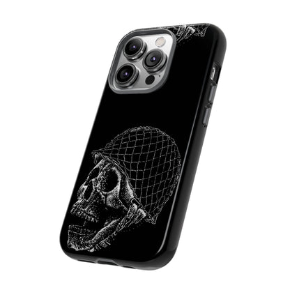 Skull Soldier Phone Case — Military Helmet Skull Tough Case