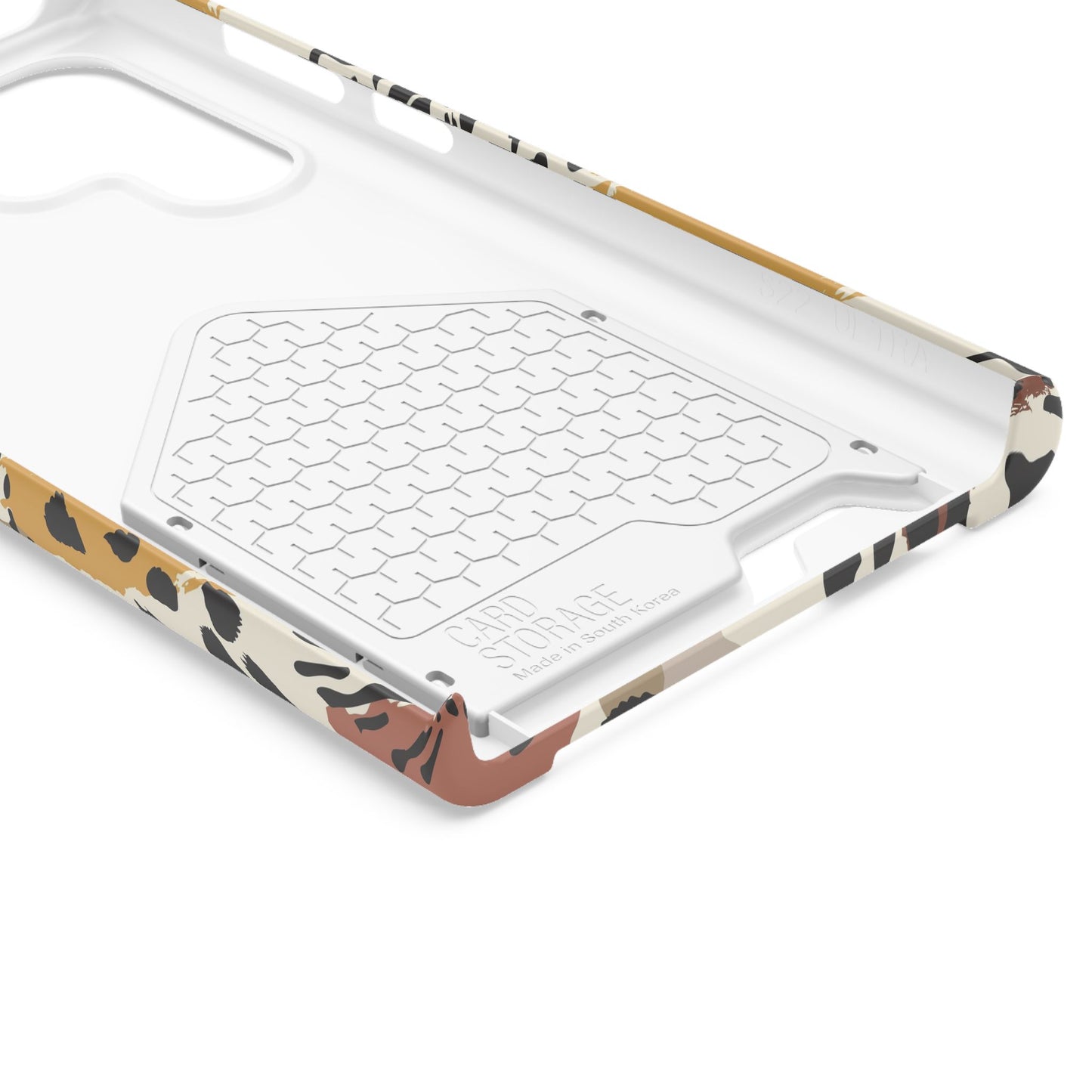 Savage Golden Leopard MagSafe Case With Card Holder