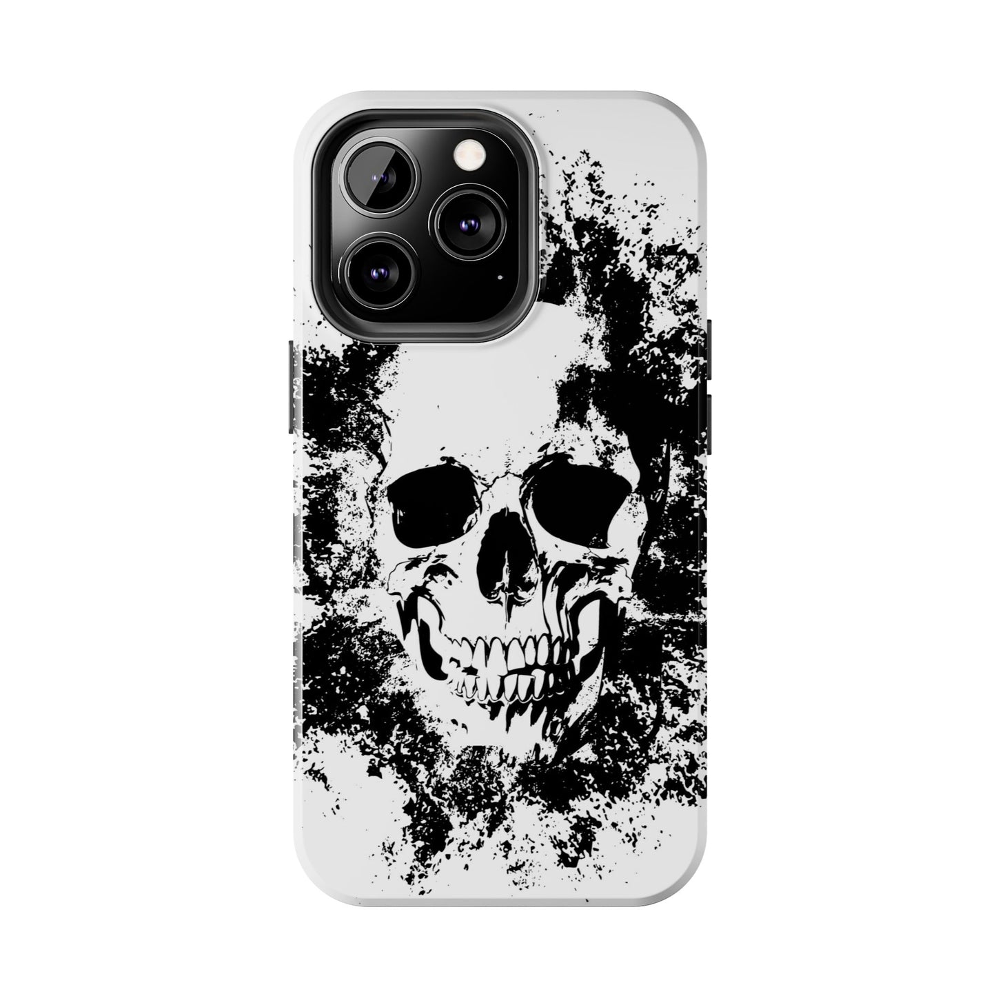 Ink Skull IPhone Case — MagSafe Compatible Protective Cover
