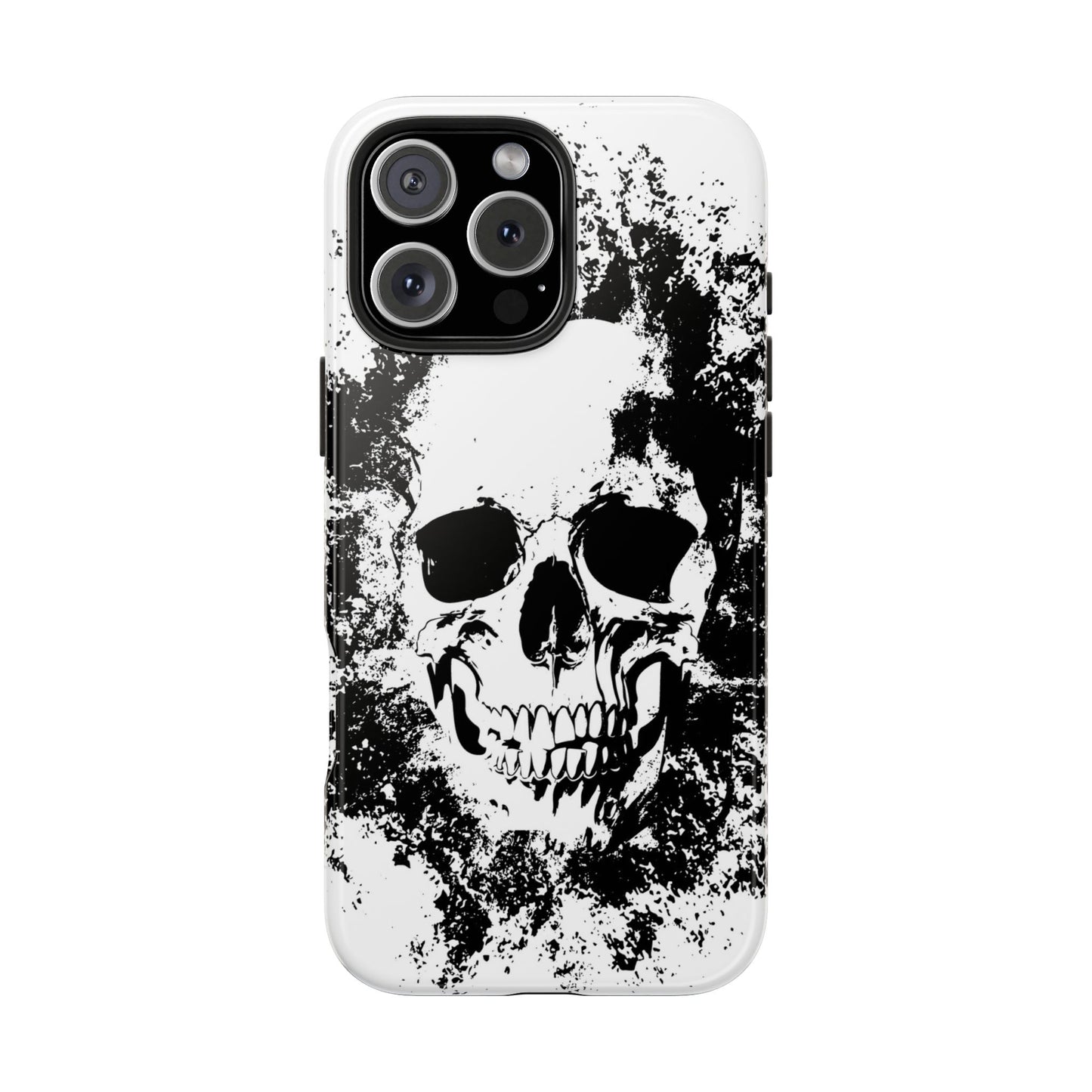 Ink Skull IPhone Case — MagSafe Compatible Protective Cover
