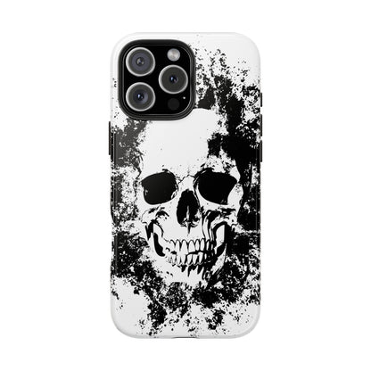 Ink Skull IPhone Case — MagSafe Compatible Protective Cover