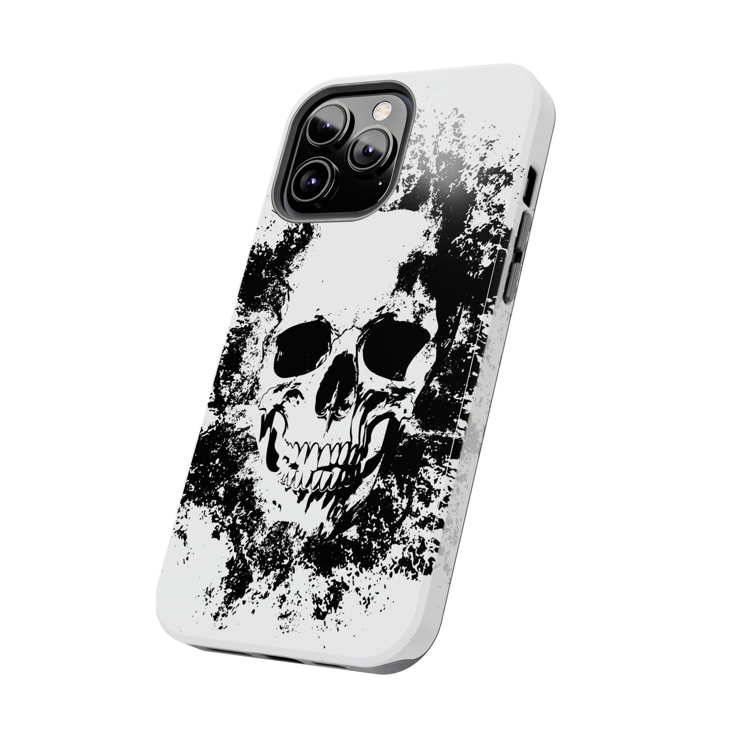 Ink Skull IPhone Case — MagSafe Compatible Protective Cover