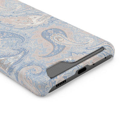 Premium Paisley MagSafe Cardholder Case — Slim Protective Wallet Cover