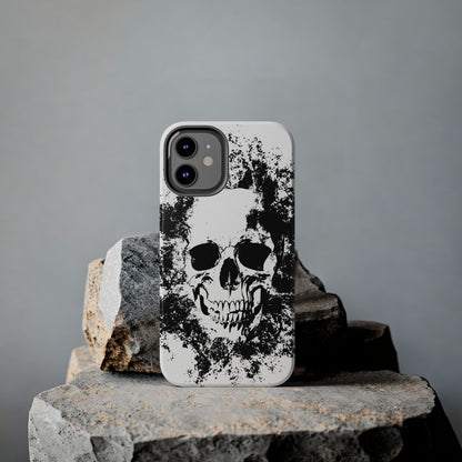 Ink Skull IPhone Case — MagSafe Compatible Protective Cover
