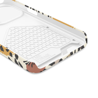 Savage Golden Leopard MagSafe Case With Card Holder