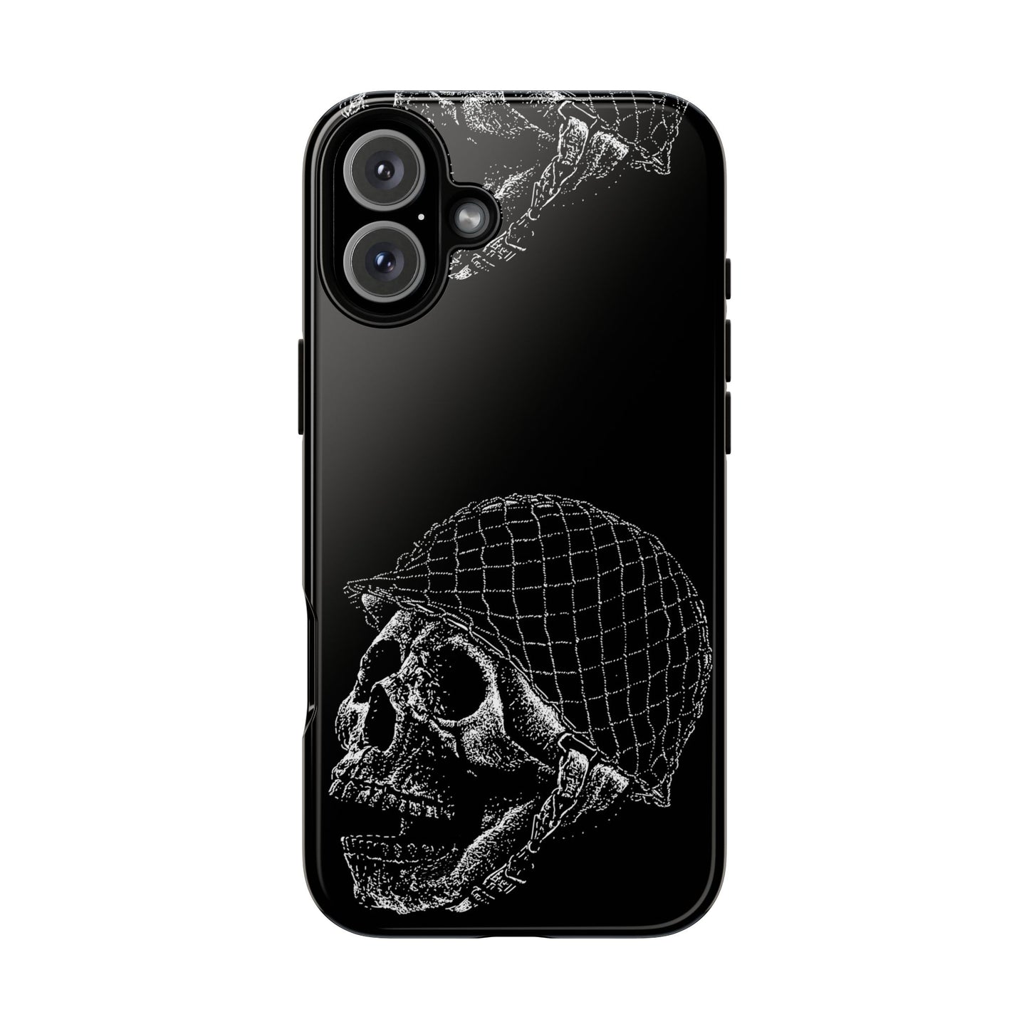 Skull Soldier Phone Case — Military Helmet Skull Tough Case