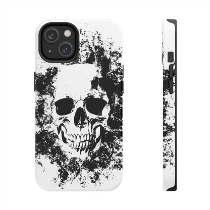 Ink Skull IPhone Case — MagSafe Compatible Protective Cover
