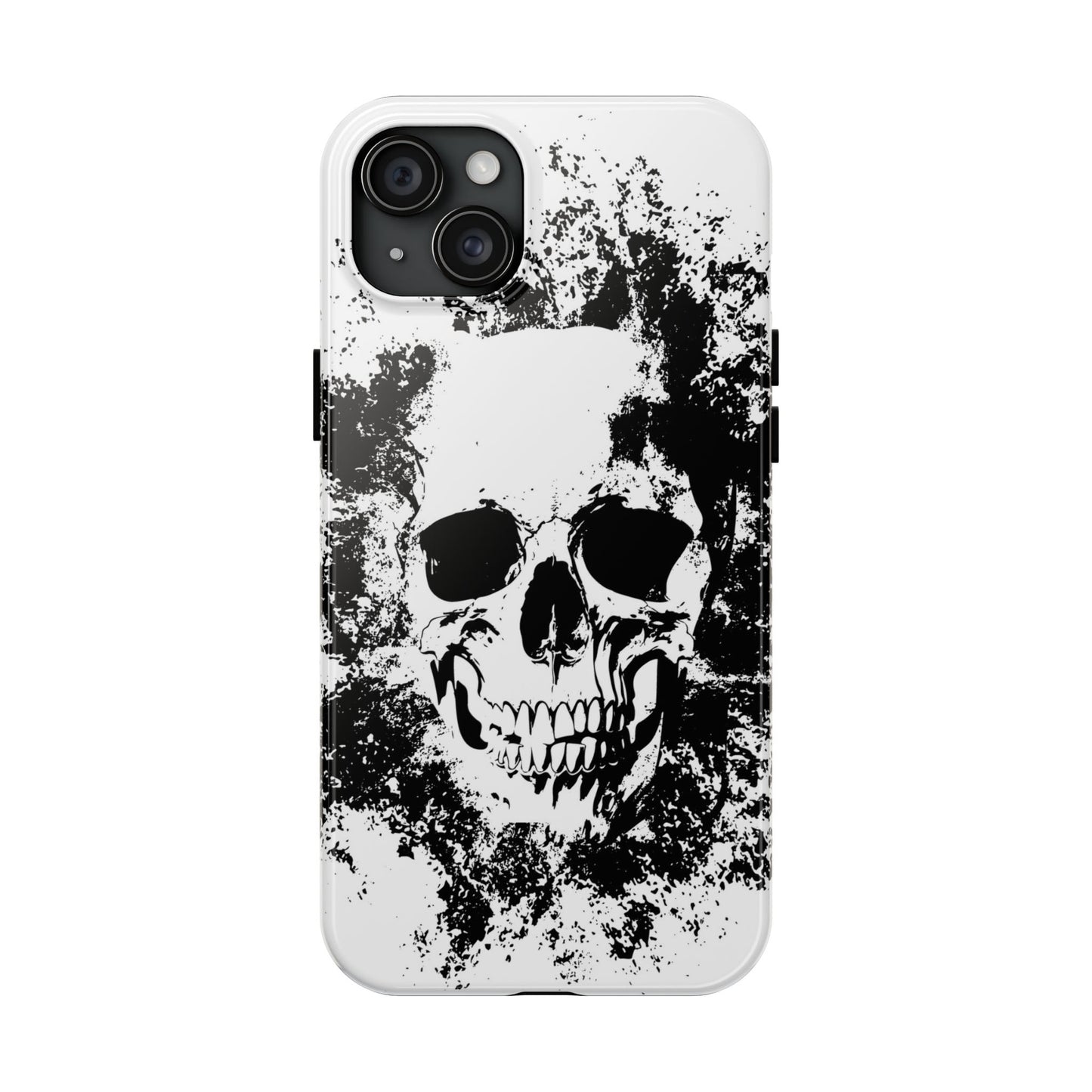Ink Skull IPhone Case — MagSafe Compatible Protective Cover