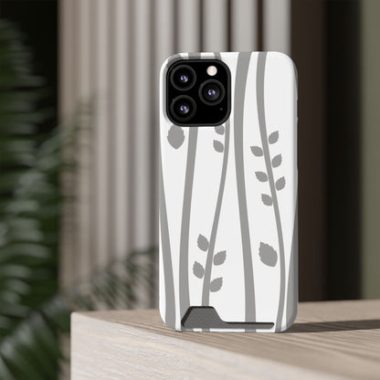 Slim Card Holder iPhone Case – Protective Wallet Phone Case with Built-In Card Slot