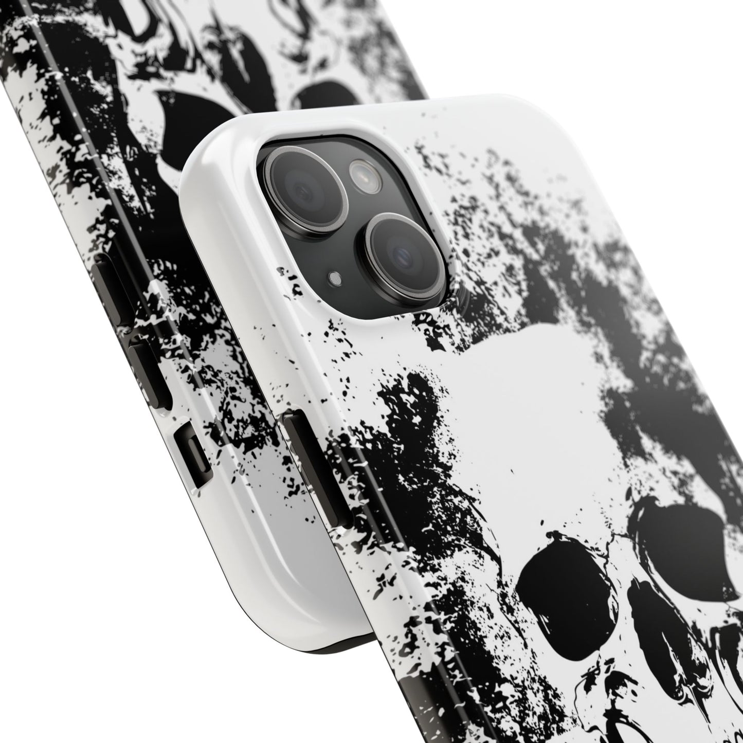 Ink Skull IPhone Case — MagSafe Compatible Protective Cover