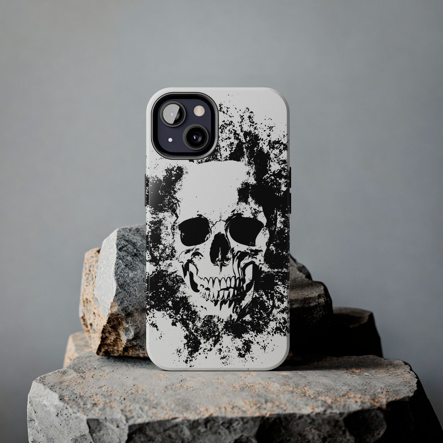Ink Skull IPhone Case — MagSafe Compatible Protective Cover
