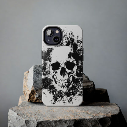 Ink Skull IPhone Case — MagSafe Compatible Protective Cover
