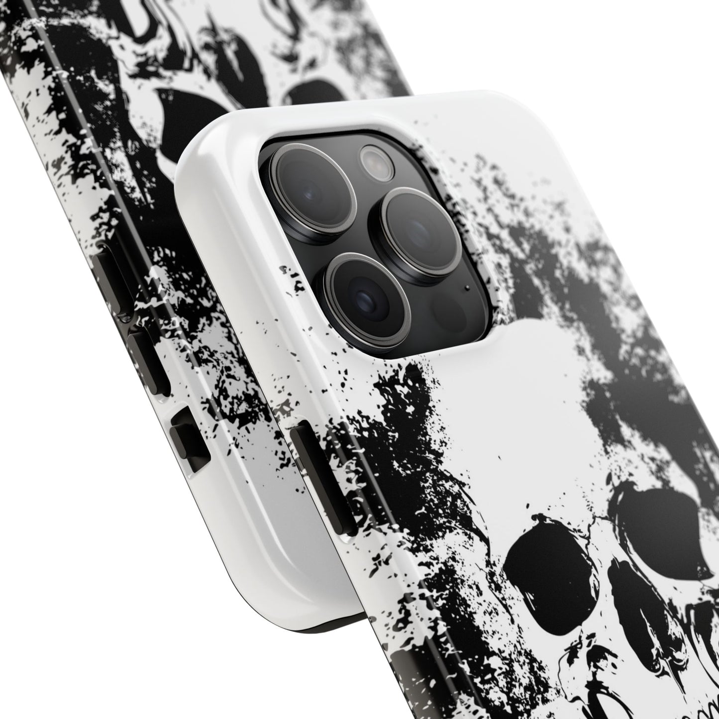 Ink Skull IPhone Case — MagSafe Compatible Protective Cover