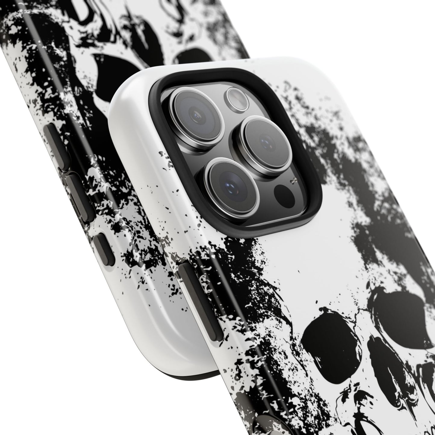 Ink Skull IPhone Case — MagSafe Compatible Protective Cover