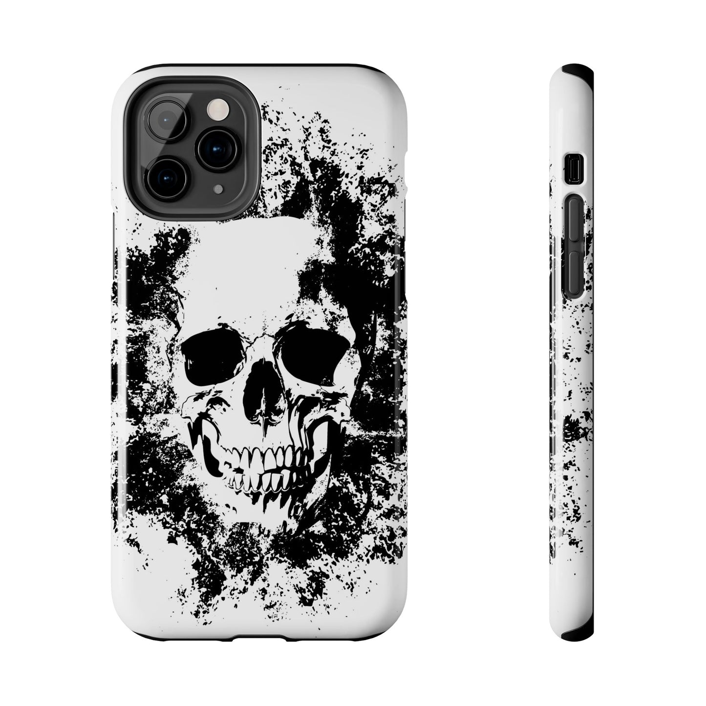 Ink Skull IPhone Case — MagSafe Compatible Protective Cover