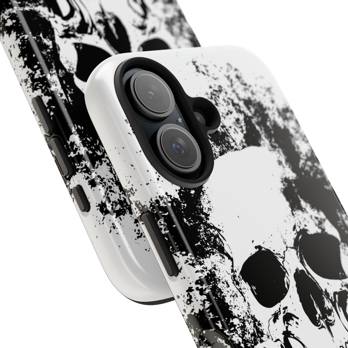Ink Skull IPhone Case — MagSafe Compatible Protective Cover