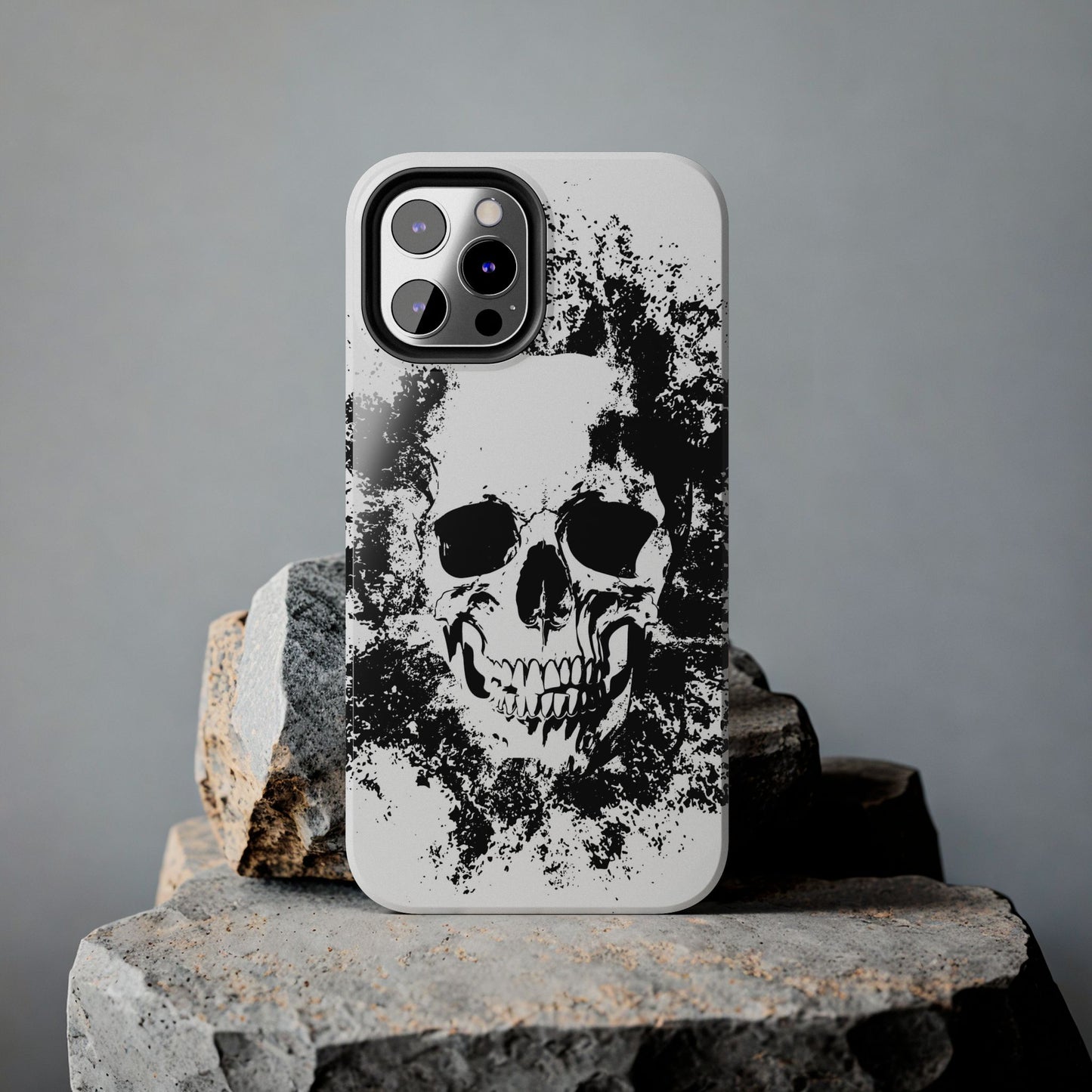 Ink Skull IPhone Case — MagSafe Compatible Protective Cover