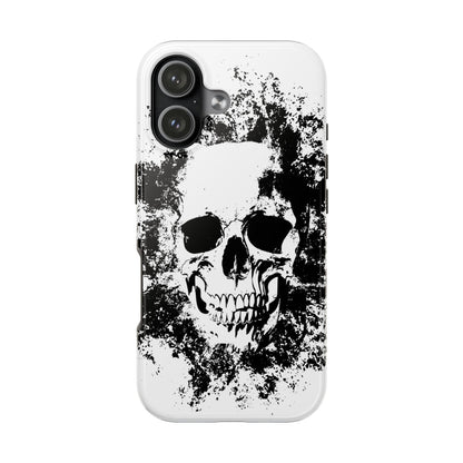 Ink Skull IPhone Case — MagSafe Compatible Protective Cover
