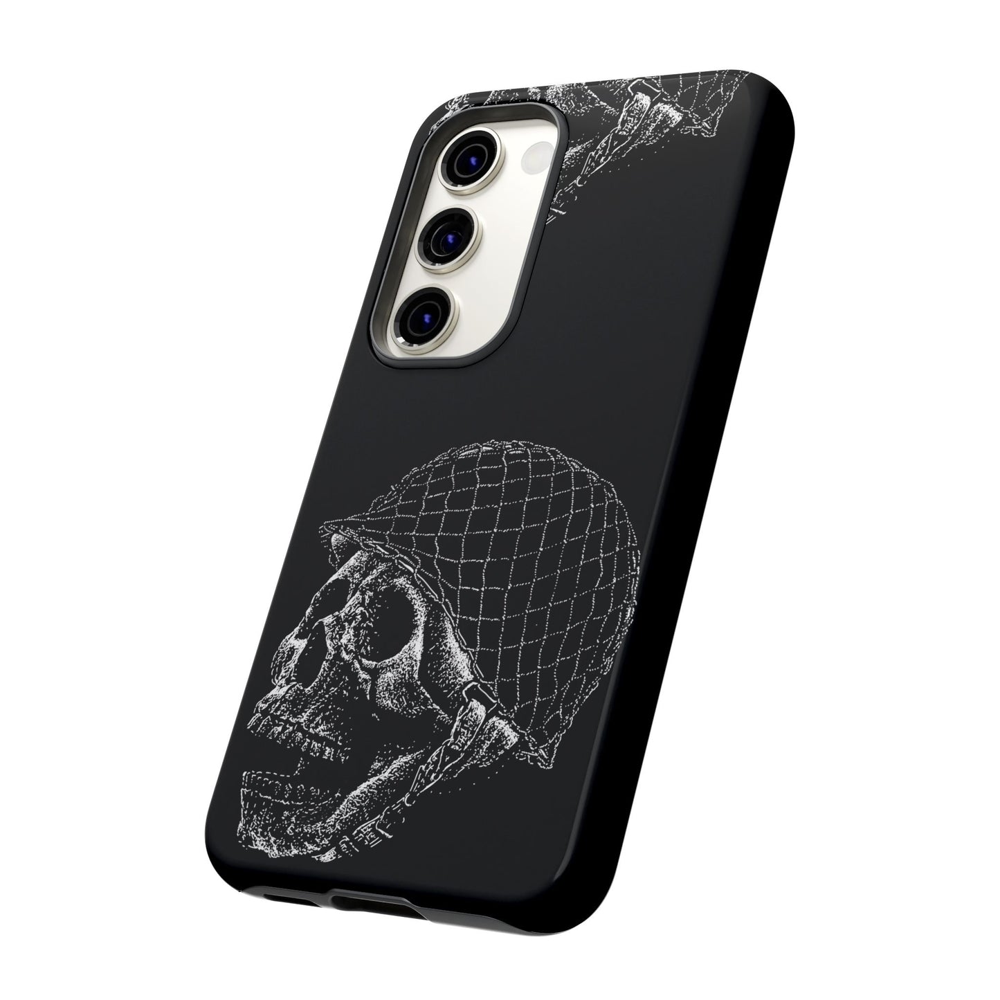 Skull Soldier Phone Case — Military Helmet Skull Tough Case