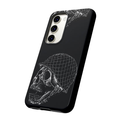 Skull Soldier Phone Case — Military Helmet Skull Tough Case